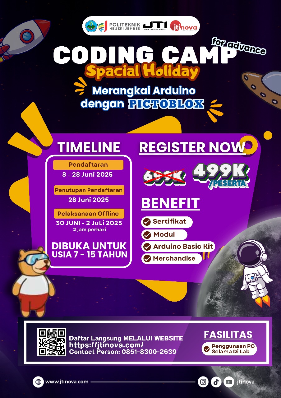 Coding Camp Special Holiday Merangkai Arduino